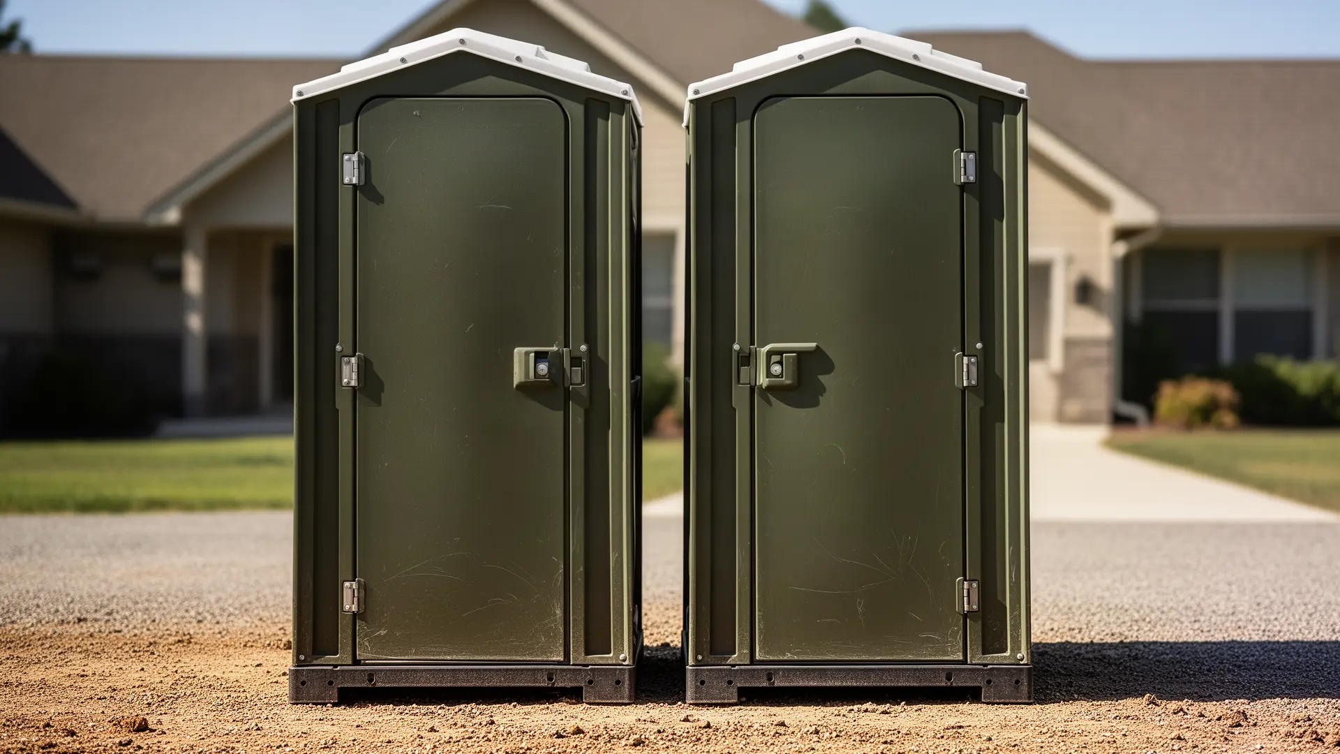 Clean porta potty unit from Heck & Hoskins Porta Potties in Atlanta, GA